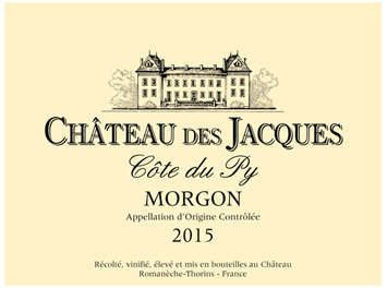 Château des Jacques  - Morgon - Côte du Py - Rouge - 2015