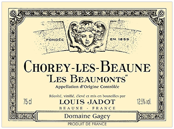 Louis Jadot - Domaine Gagey - Chorey-lès-Beaune - Les Beaumonts - Rouge - 2017