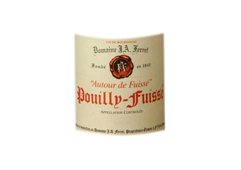 Domaine J.A Ferret - Pouilly-Fuissé - Autour de Fuissé Blanc 2010