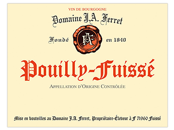 Domaine J.A Ferret - Pouilly-Fuissé - Blanc - 2017
