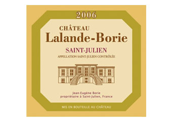 Château Lalande-Borie - Saint-Julien - Rouge 2006