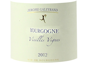 Jérôme Galeyrand - Bourgogne - Vieilles Vignes - Rouge - 2012