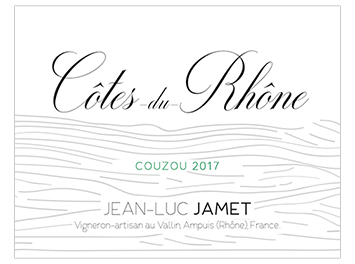 Jean-Luc Jamet - Côtes du Rhône - Couzou - Blanc - 2017