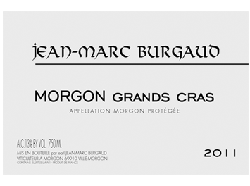 Domaine Jean Marc Burgaud - Morgon - Grands Cras Vieilles Vignes Rouge 2011