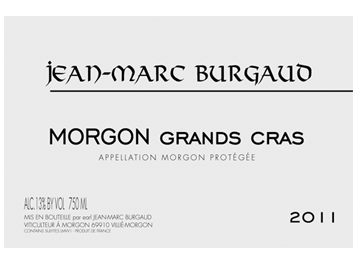 Domaine Jean Marc Burgaud - Morgon - Grands Cras Vieilles Vignes Rouge 2011