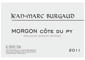 Domaine Jean-Marc Burgaud - Morgon - Côte du Py  Rouge 2011