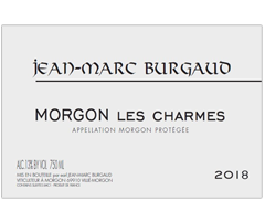Domaine Jean Marc Burgaud - Morgon - Les Charmes - Rouge - 2018