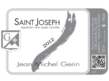 Jean Michel Gerin - Saint Joseph - Rouge - 2012