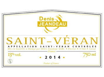 Domaine Denis Jeandeau - Saint-Véran - Blanc - 2014