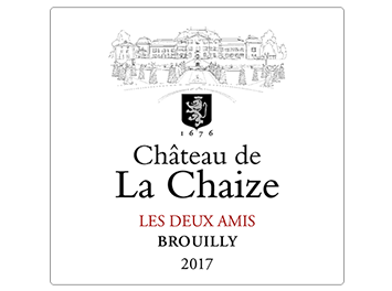 Château de la Chaize - Brouilly - Les Deux Amis - Rouge - 2017
