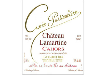 Château Lamartine - Cahors - Cuvée Particulière Rouge 2008