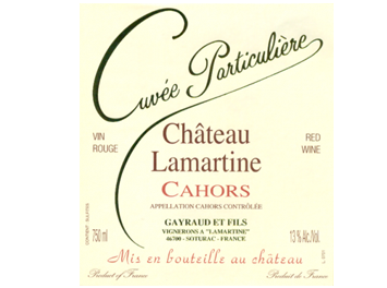 Château Lamartine - Cahors - Cuvée Particulière - Rouge - 2010