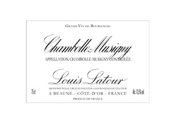 Louis Latour - Chambolle-Musigny - Rouge 2008