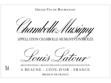 Louis Latour - Chambolle-Musigny - Rouge - 2010