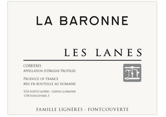 Château La Baronne - Corbières - Les Lanes Blanc 2011