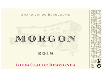 Domaine Louis Claude Desvignes - Morgon - Rouge - 2018