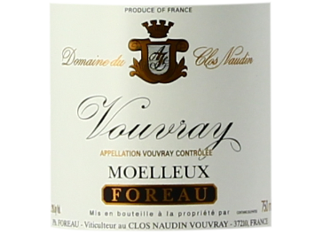 Le Clos Naudin - Vouvray Moelleux - Blanc - 2009