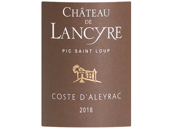 Château de Lancyre - Pic Saint-Loup - Coste D'Aleyrac - Rouge - 2018