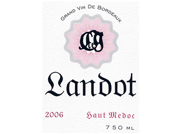 Landot - Haut Médoc - Rouge - 2006