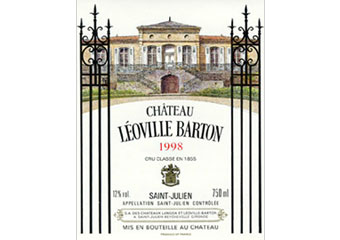 Château Léoville-Barton - Saint-Julien - Rouge 1998