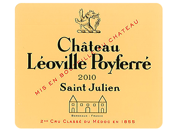 Château Léoville Poyferré - Saint Julien - Rouge - 2010