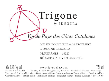 Le Soula - IGP Côtes Catalanes - Trigone n°15 - Rouge