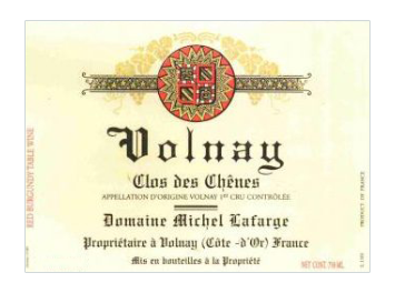 Domaine Michel Lafarge - Volnay 1er Cru - Clos des Chênes Rouge 2008