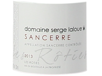 Domaine Serge Laloue - Sancerre  - Les Rôties - Rouge - 2013