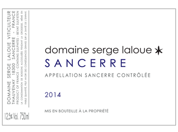 Domaine Serge Laloue - Sancerre - Blanc - 2014