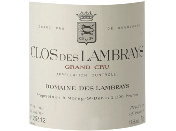 Clos des Lambrays - Clos des Lambrays Grand Cru - Rouge - 2009