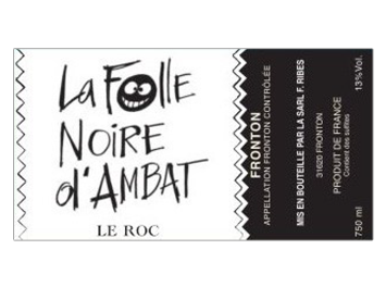 Domaine Le Roc - Fronton - La Folle Noire d'Ambat - Rouge - 2015