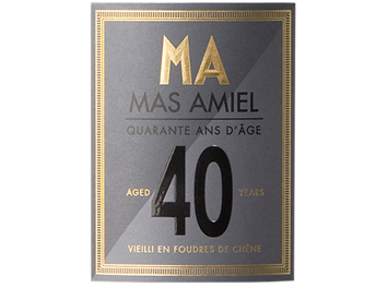 Mas Amiel - Maury - MA 40 Ans d'Âge - Rouge 