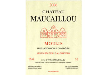 Château Maucaillou - Moulis - Rouge 2006