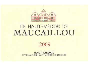 Château Maucaillou - Haut-Médoc - Le Haut-Médoc de Maucaillou - Rouge - 2009