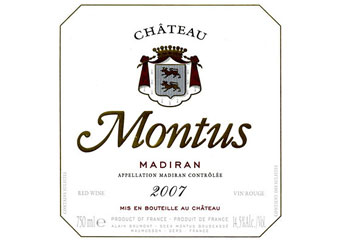 Château Montus - Madiran - Rouge 2007