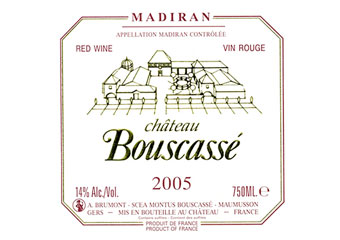 Château Bouscassé - Madiran - Rouge 2005