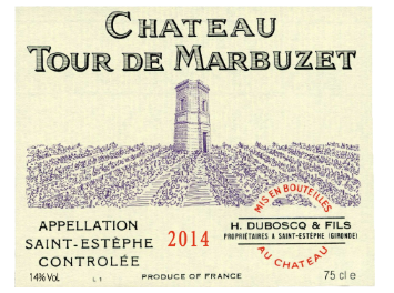 Château Tour de Marbuzet - Saint-Estèphe - Rouge - 2014