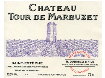 Château Tour de Marbuzet - Saint-Estèphe - Rouge - 2016