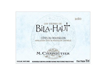 Domaine de Bila-Haut - Côtes du Roussillon - Blanc 2010