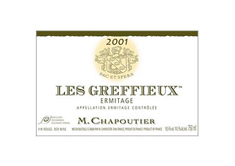 M. Chapoutier - Ermitage - Les Greffieux Rouge 2001