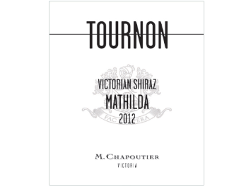 Domaine Tournon - Victorian Shiraz - Mathilda - Rouge - 2012