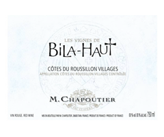 Chapoutier - Côtes du Roussillon Villages - Les Vignes de Bila-Haut - Rouge - 2014