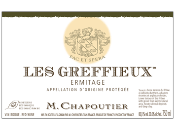 Chapoutier - Ermitage - Les Greffieux - Rouge - 2015
