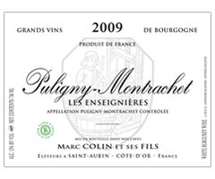 Domaine Marc Colin - Puligny-Montrachet - Enseignières - Blanc - 2009