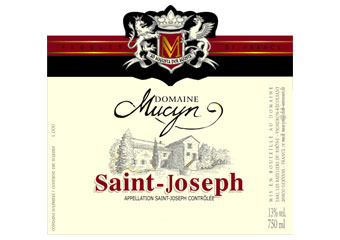 Domaine Mucyn - Saint-Joseph - Rouge 2010
