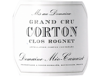 Domaine Méo-Camuzet - Corton Grand Cru - Clos Rognet - Rouge - 2010