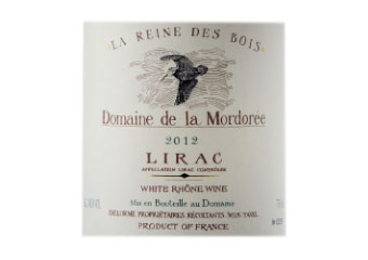 Domaine de la Mordorée - Lirac - Reine des Bois Blanc 2012