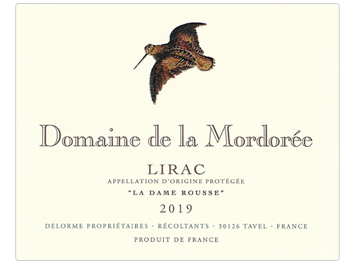 Domaine de la Mordorée - Lirac - La Dame Rousse - Rouge - 2019