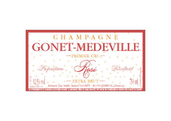 Champagne Gonet-Medeville - Champagne 1er Cru - Rosé