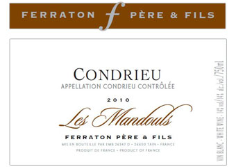 Maison Ferraton - Condrieu - Les Mandouls Blanc 2010
